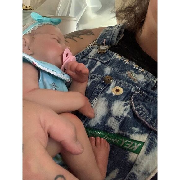 Charex Lifelike Reborn Baby Dolls - 18 Inch Realistic Newborn Baby Girl, Real B - Picture 13 of 15